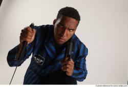 Garson KNEELING POSE WITH KATANA AND SHOTGUN